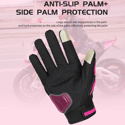 Summer Lady Pink Motorcycle Gloves by RiderOut™