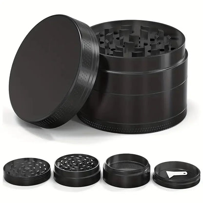 Metal Herb Grinder 4-Layers Spice Nut Crusher by RiderOut™