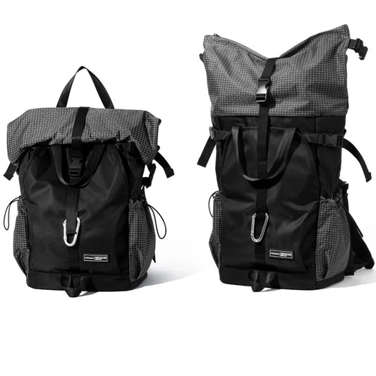 Roll Top Travel Expandable Large Capacity Backpack by RiderOut™