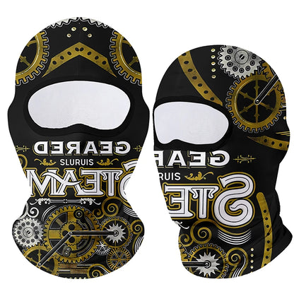 Moto Clown Ghost Skull Mask Breathable Bandana by RiderOut