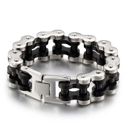 Thick Motorcycle Biker Chain Link Bracelet by RiderOut™