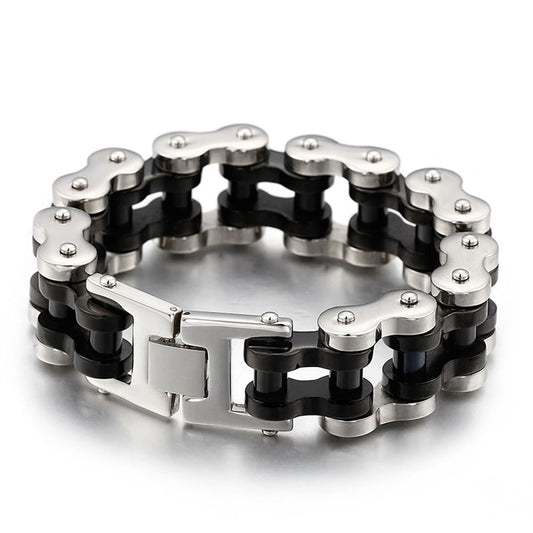 Thick Motorcycle Biker Chain Link Bracelet by RiderOut™