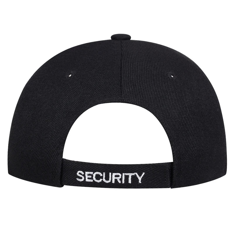 SECURITY Letter Embroidery Baseball Cap by RiderOut™