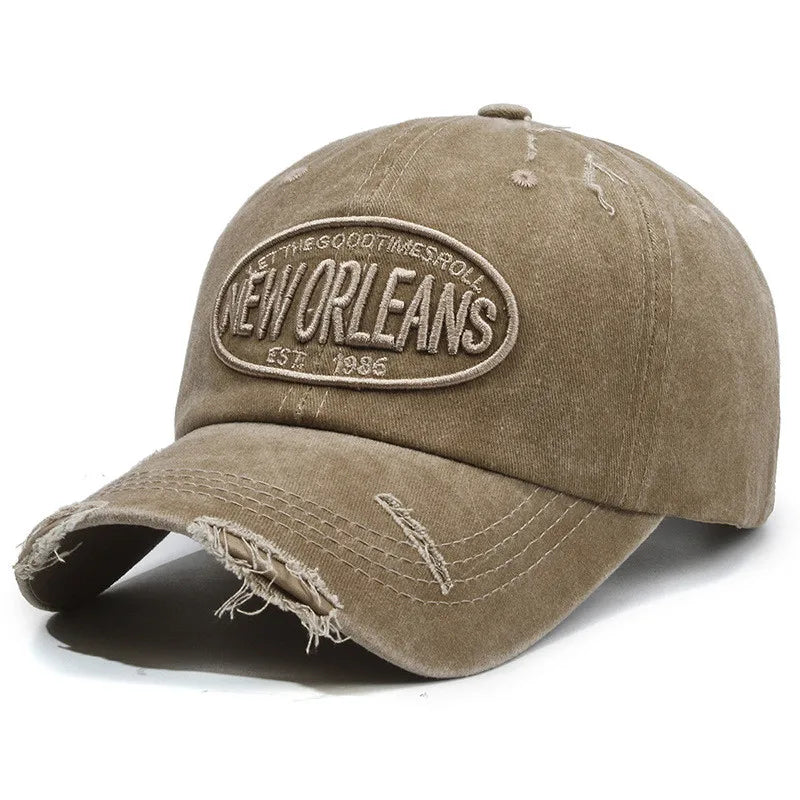 New Orleans 3D Embroidery Baseball Cap by RiderOut™