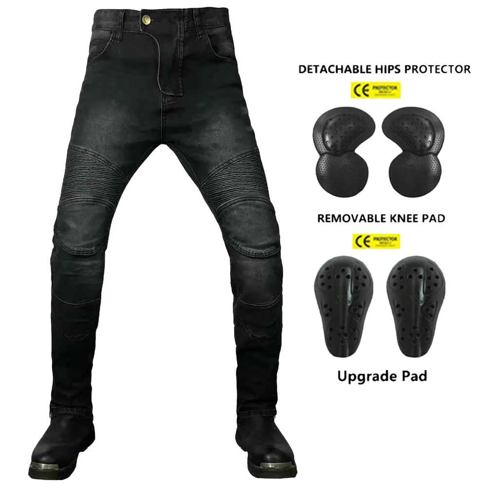 Jeans Protective Gear Motorcycle Trousers by RiderOut™