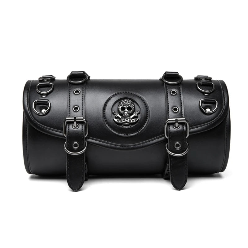 Punk Styles Motorcycle Storage Saddlebag PU Leather Bag by RiderOut