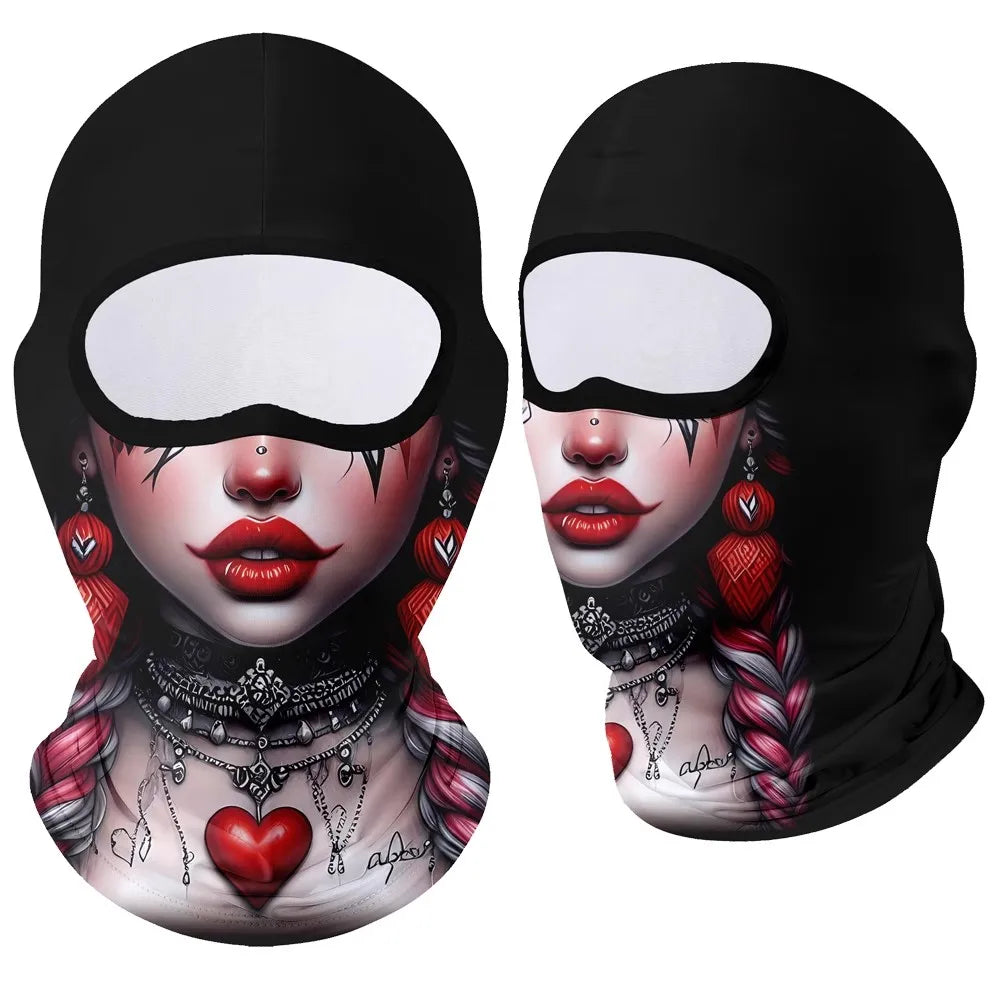 Designer Full Face  Motorcycle Bandana by RiderOut