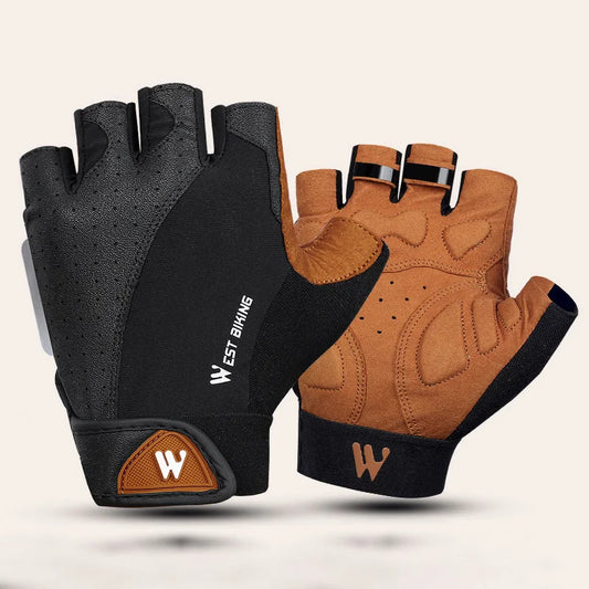 Half Finger Riding Motorcycle Gloves by RiderOut™