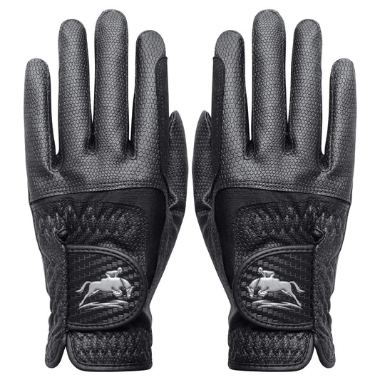 Premium PU Leather Riding Gloves by RiderOut