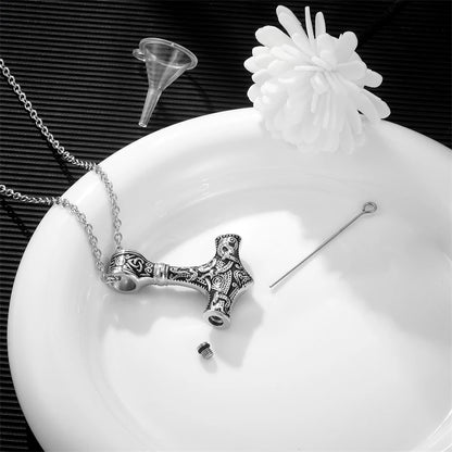 Cross Urn Pendant Cremation Cross Necklace by RiderOut™