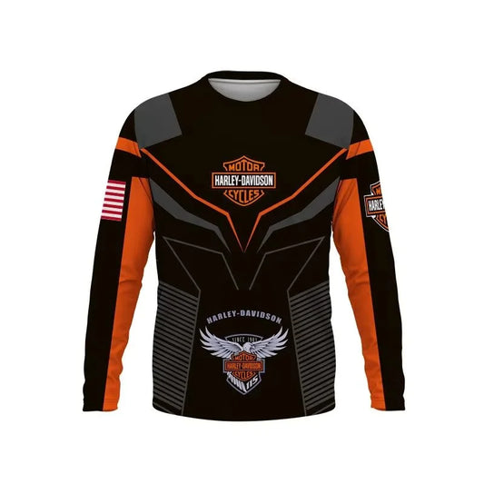 HD Motorcycle 3D Print Sports T-shirt by RiderOut™