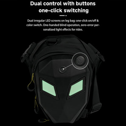 LED Screen Motorcycle Riding Leg Bag by RiderOut™