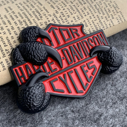 HD Eagle Claw Metal Decorative Logo by RiderOut™