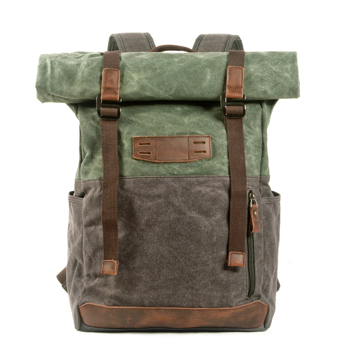 Retro Bag Oil Wax Canvas Backpacks by RiderOut™