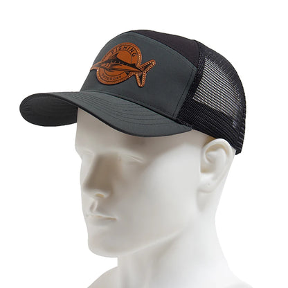Shark Leather Label Baseball Cap by RiderOut™