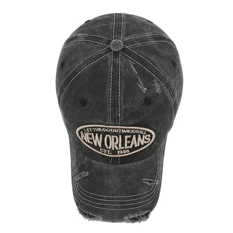New Orleans 3D Embroidery Baseball Cap by RiderOut™