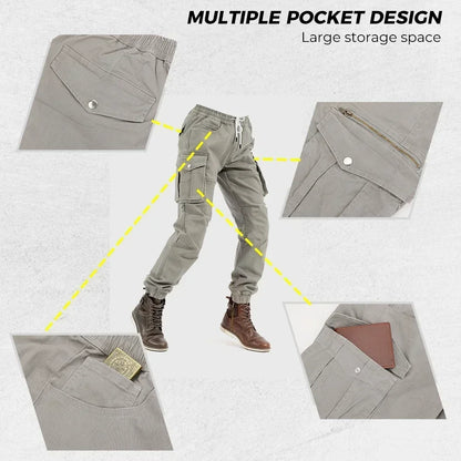 Motorcycle Riding  Durable Protective  Cargo Pants by RiderOut™