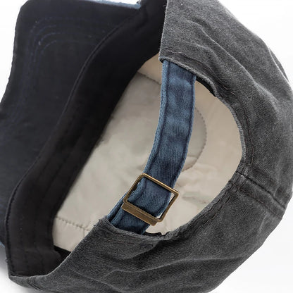 Motor Racing Motorcycle Washed Cotton Baseball Cap by RiderOut™