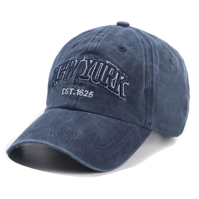 New York Washed Cotton Cap by RiderOut™