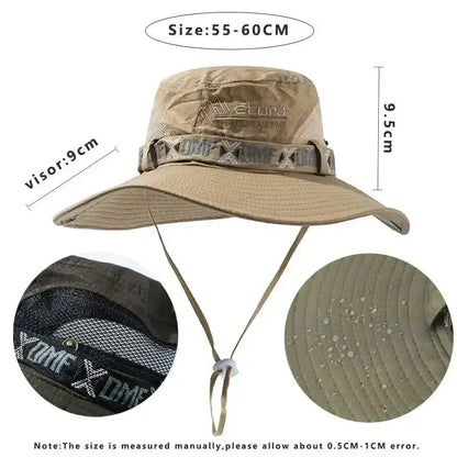 Summer Outdoor Safari Hunting Cap by RiderOut