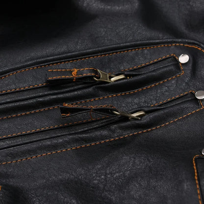 Vintage Ghost Rider Motorcycle Multi-zip Jacket by RiderOut