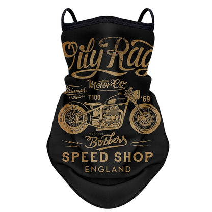 Retro Motorcycle Anti-UV Outdoor Bandana by RiderOut™