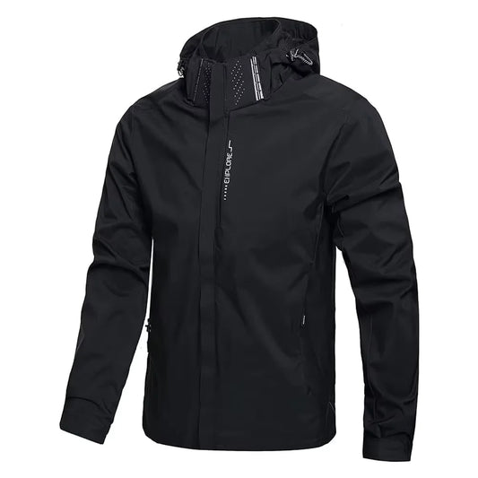 Waterproof Lightweight Outdoor Hooded Jacket by RiderOut