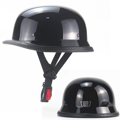 German Style Vintage Motorcycle Helmet by RiderOut™