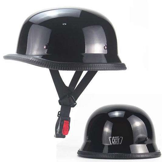 German Style Vintage Motorcycle Helmet by RiderOut™