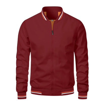 Casual Slim Fit  Bomber Jacket by RiderOut