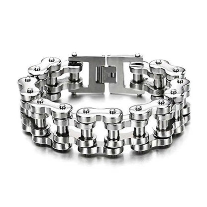 Thick Motorcycle Biker Chain Link Bracelet by RiderOut™