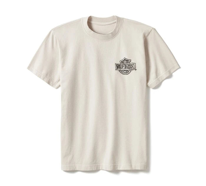 HD Peripheral Pattern Printed T-shirt by RiderOut™