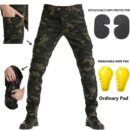 Motorcycle Riding Protective Camo Pants by RiderOut™