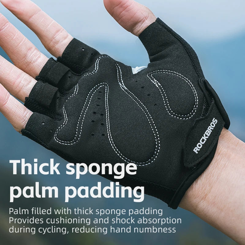 Half Finger Breathable Anti-slip Gloves by RiderOut™