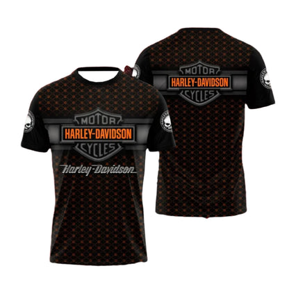3D Print HD Motorcycle T-shirt by RiderOut™