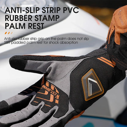 Motorcycle Touch Screen Wear-Resistant Sport Gloves by RiderOut™