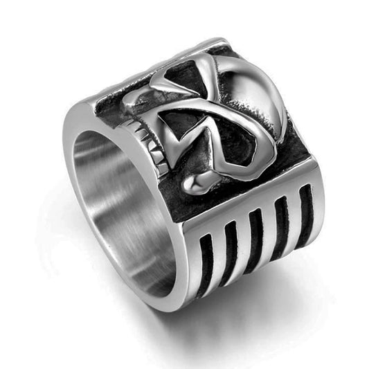 Vintage Ghost Skull Ring by RiderOut