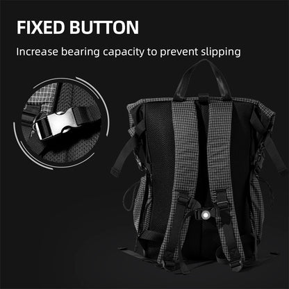 Roll Top Travel Expandable Large Capacity Backpack by RiderOut™