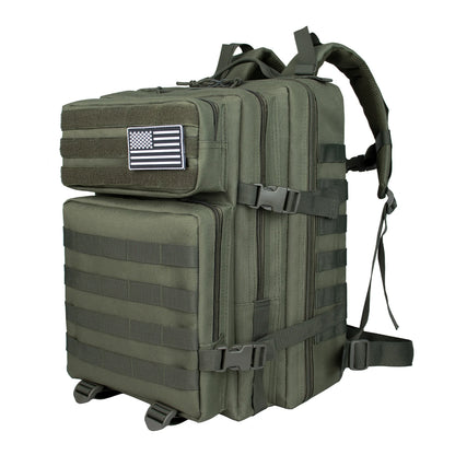 Military Tactical Backpack 45L Large  by RiderOut™