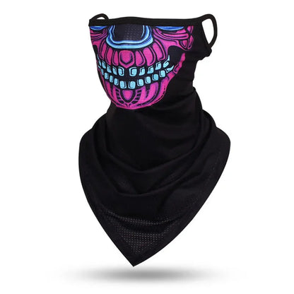 Skull Breathable Hanging-ear Bandana by RiderOut™