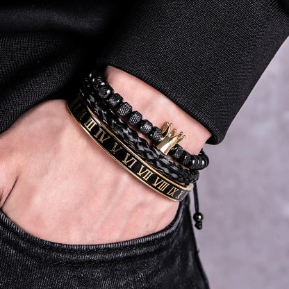 Luxury Enamel Roman Bracelet by RiderOut