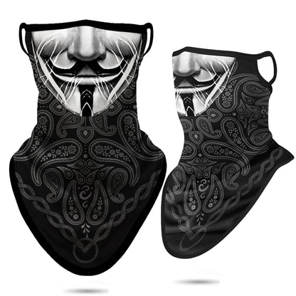Breathable Skull Neck Gaiter Bandana by RiderOut™