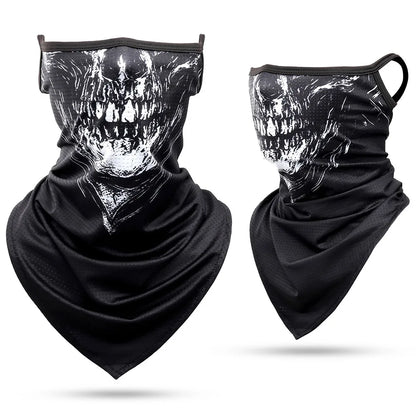 Skull Hanging Ear Bandana by RiderOut™