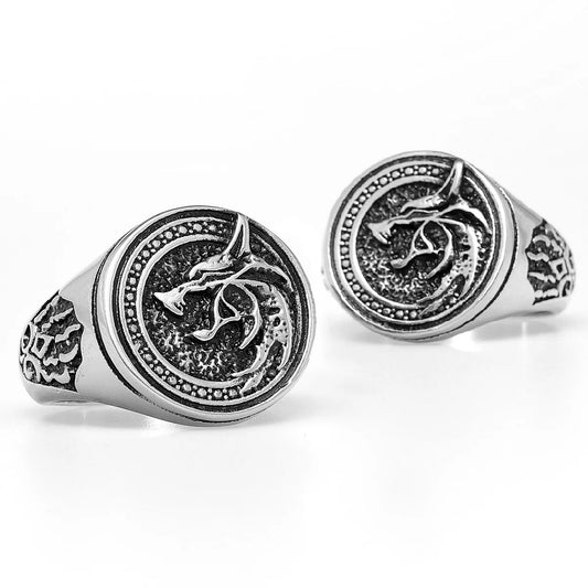 Viking Wizard Wolf Paw Ring by RiderOut™