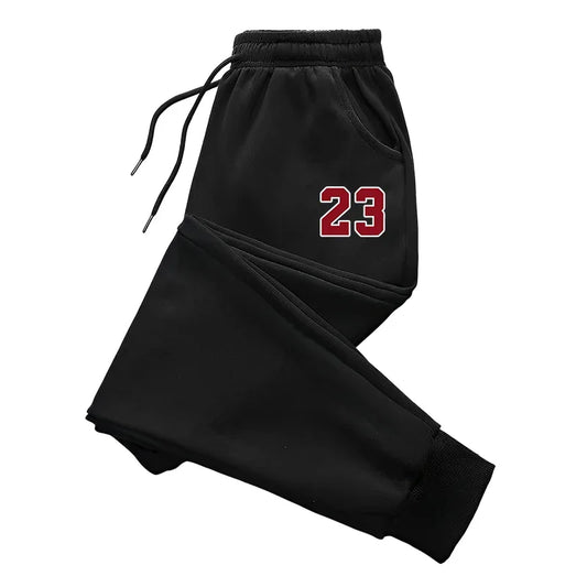 23 Letter Casual Sports Jogging Pants by RiderOut