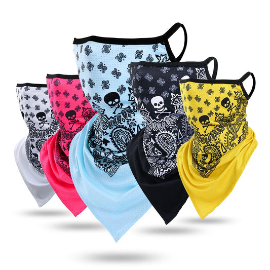 Summer Breathable Skull Motorcycle Bandana by RiderOut™