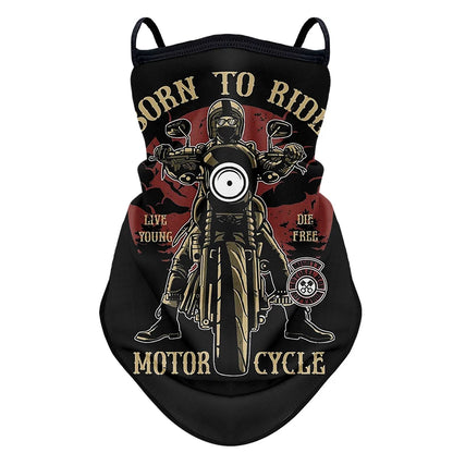 Retro Motorcycle Anti-UV Outdoor Bandana by RiderOut™