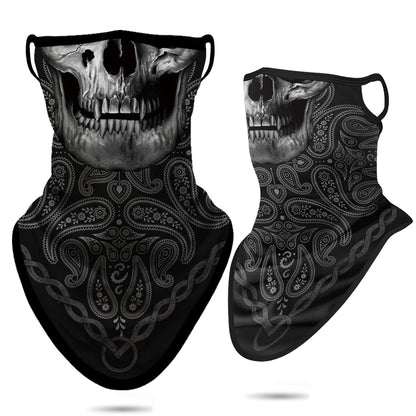 Breathable Skull Neck Gaiter Bandana by RiderOut™