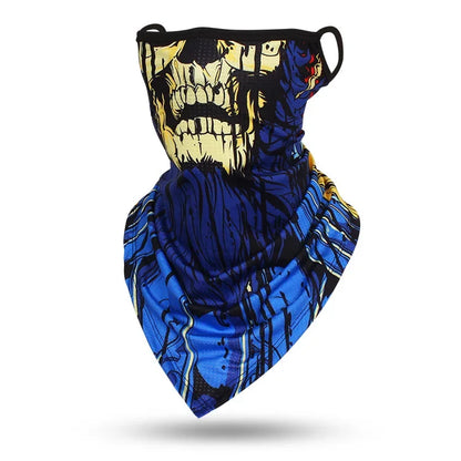 Skull Breathable Hanging-ear Bandana by RiderOut™