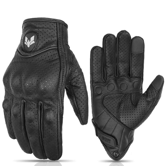 New Vintage Leather Motorcycle Gloves by RiderOut™